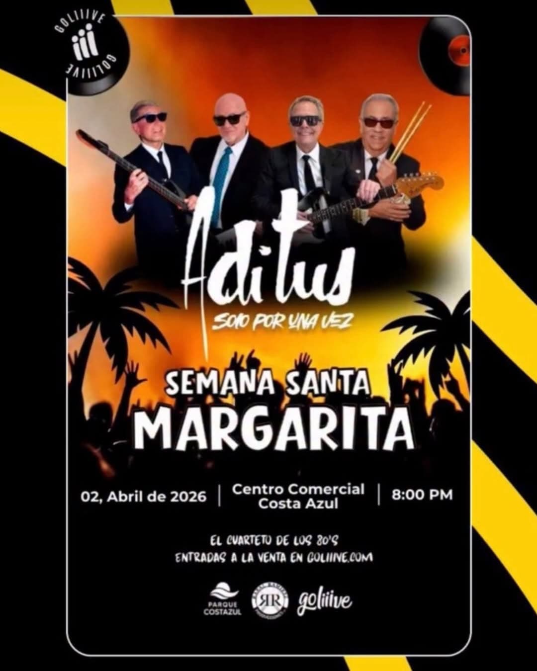 🎸 ADITUS: SOLO POR UNA VEZ EN MARGARITA 🎸